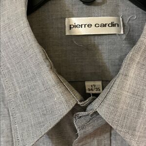Pierre Cardin Charcoal Button-Up Shirt